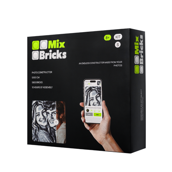 Mix Bricks Photo Constructor – Turn Any Photo into a Mosaic Puzzle